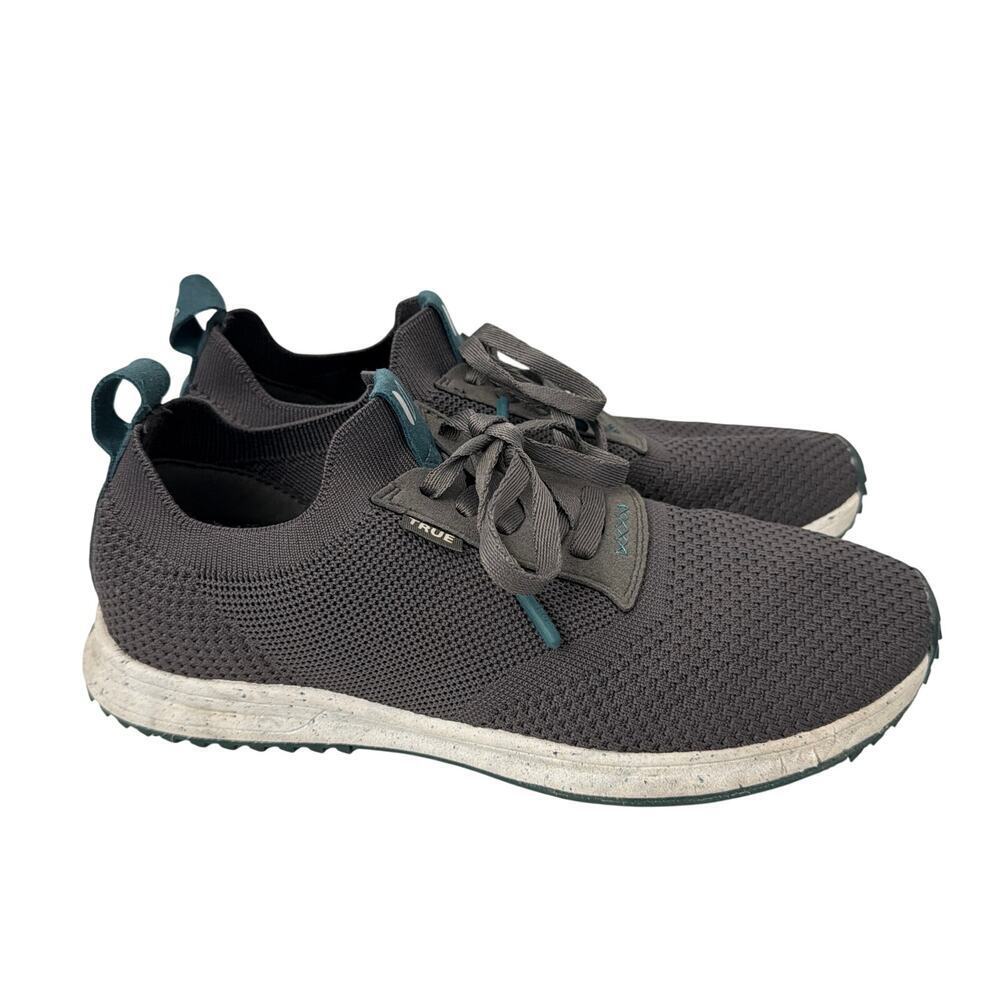 True Linkswear All Day Knit II Golf Shoes Men's Size 10.5 Gray Spikeless